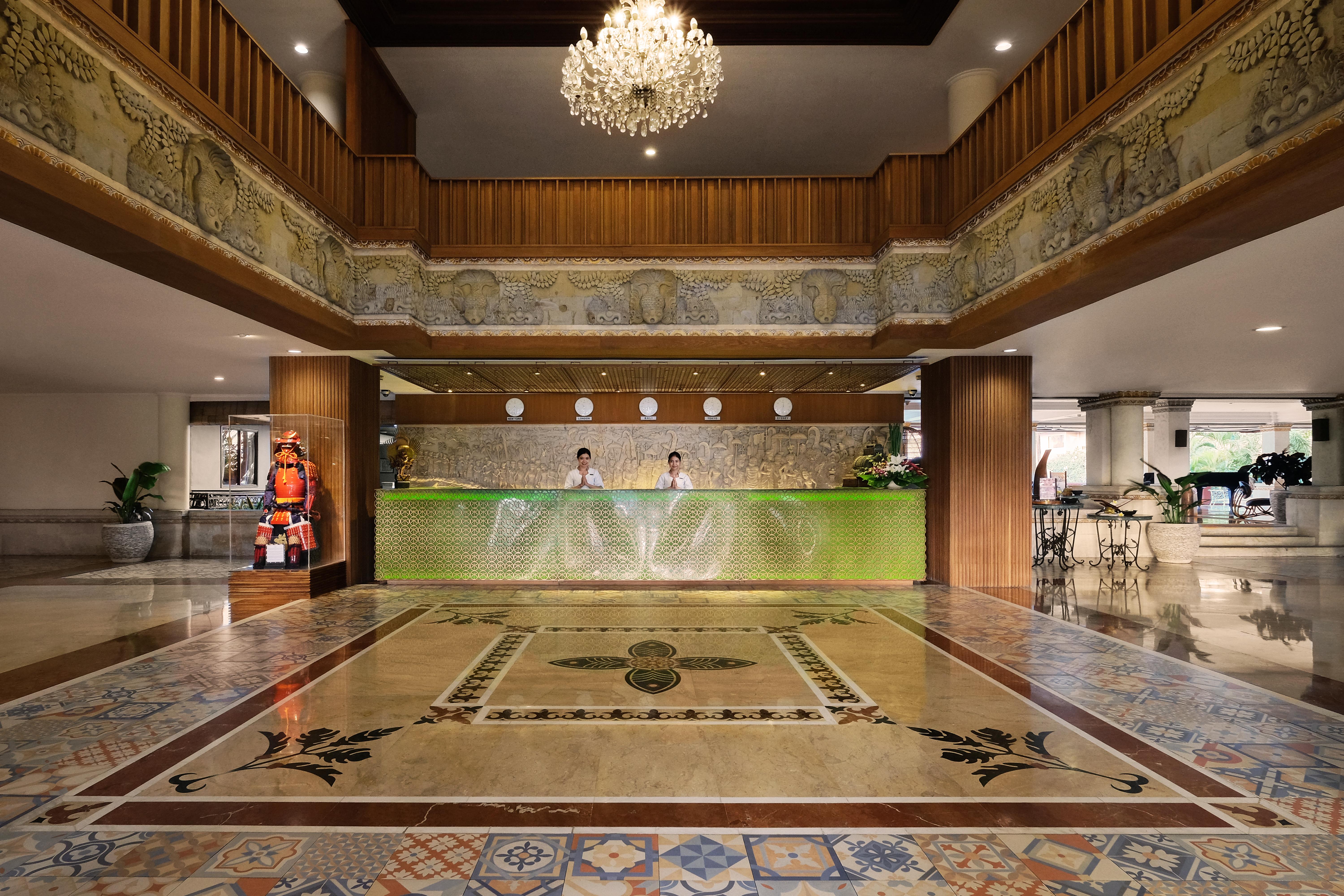 Hotel Nikko Bali Benoa Beach Нуса-Дуа Экстерьер фото Lobby