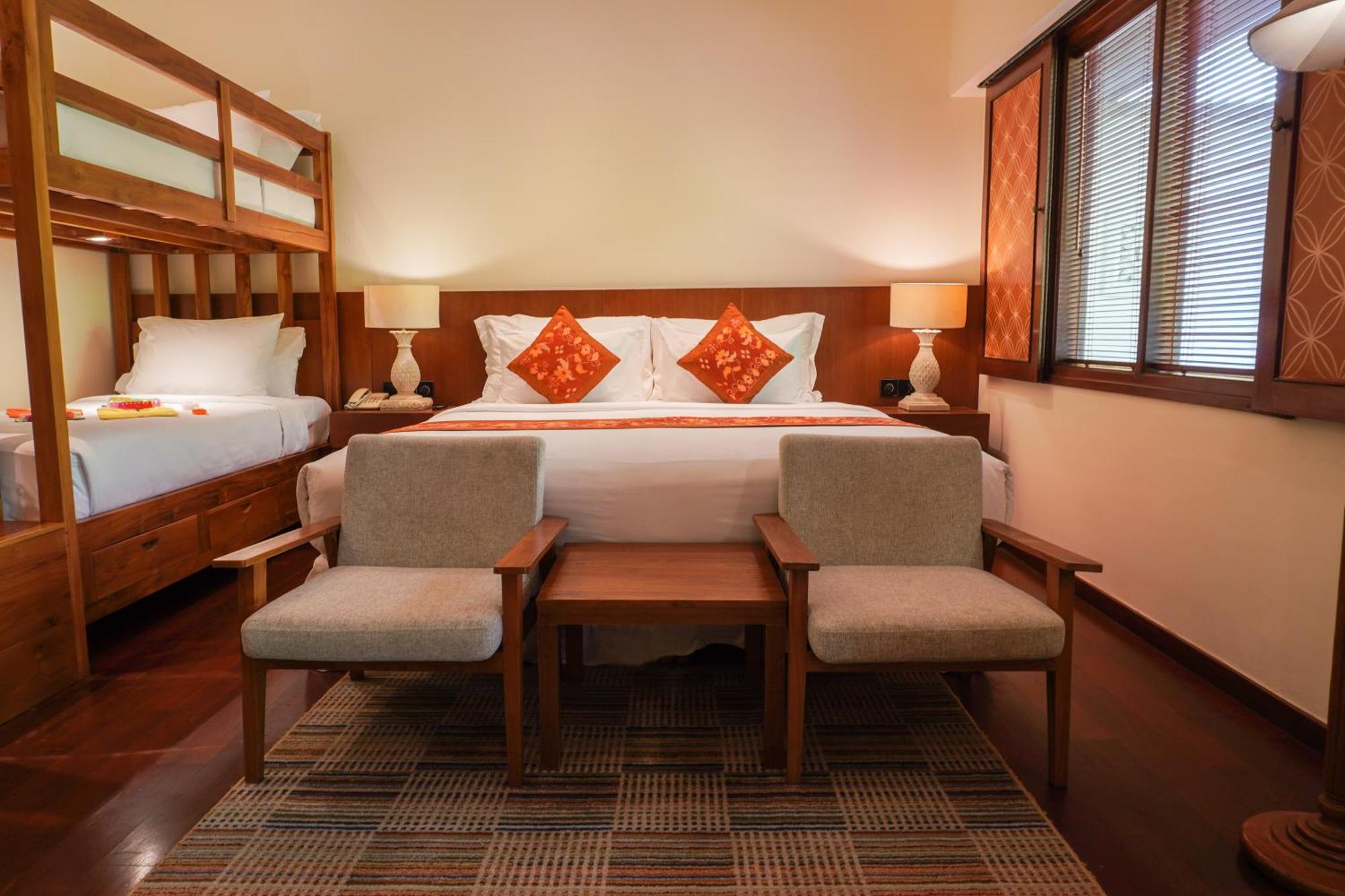 Hotel Nikko Bali Benoa Beach Нуса-Дуа Экстерьер фото A room at the hotel