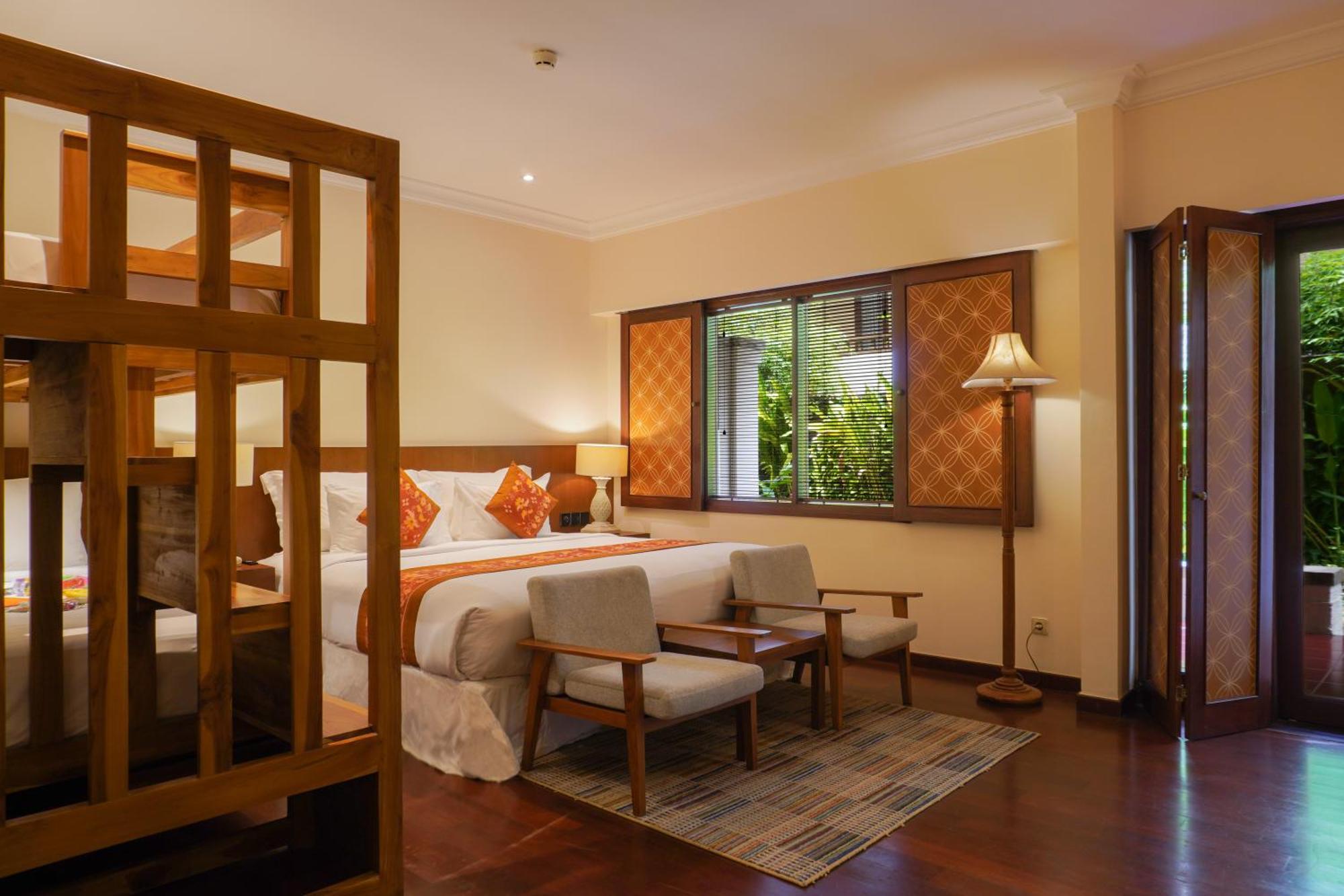 Hotel Nikko Bali Benoa Beach Нуса-Дуа Экстерьер фото A bedroom at the hotel