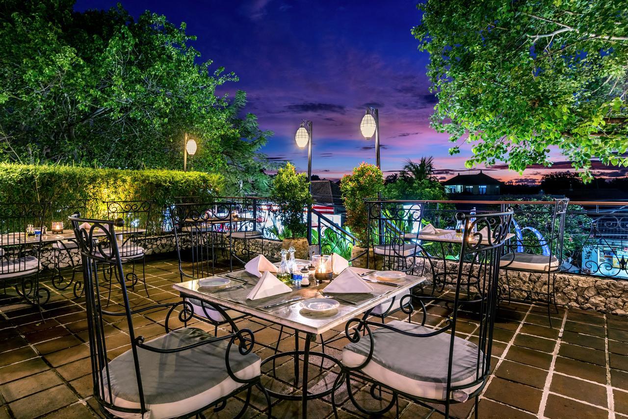 Hotel Nikko Bali Benoa Beach Нуса-Дуа Экстерьер фото The Riverfront Terrace